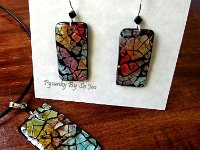 Rainbow Rectangles Eggshell Mosaic Earrings Pendant.jpg